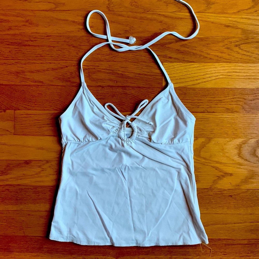Cream Banana Republic Tankini bathing suit swim top XS